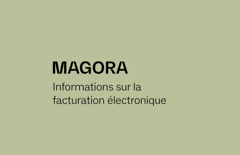 Le Groupe MAGORA informe ses partenaires sur la facturation électronique
